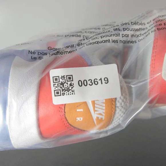 NIke Air Max Excee Low White Red Women's Sneakers 003619 Size 7Womens/5.5 Youth - Picture 9 of 9